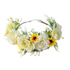 Couronne fleurs champetre